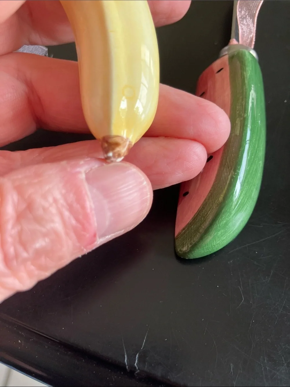 Fruit Handle Spreader Set - Grape, Banana, Watermelon, Strawberry